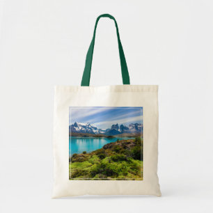 Bolsa Tote Gelo e neve   Lago Pehoe, Patagônia, Chile