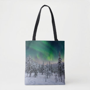 Bolsa Tote Gelo e neve Paisagem de inverno, Finlândia