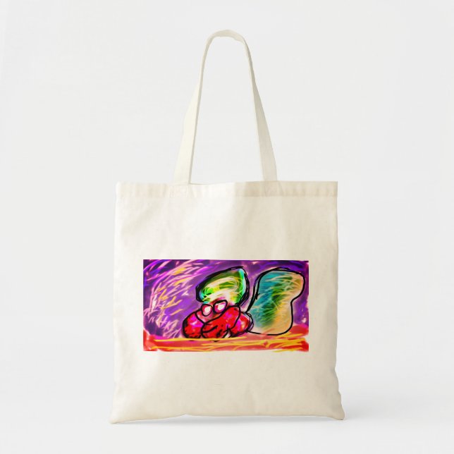 Bolsa Tote gema de caranguejo eremita (Frente)