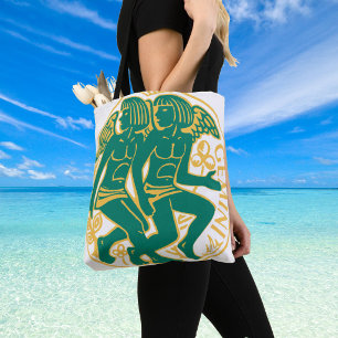 Bolsa Tote Gêmeos Signo do Zodíaco em um
