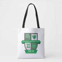 Bolsa Tote Gemini Birthday Crest™ for May 21-31