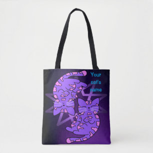 Bolsa Tote Gemini Roxo Personalizável Decagrem Roxo