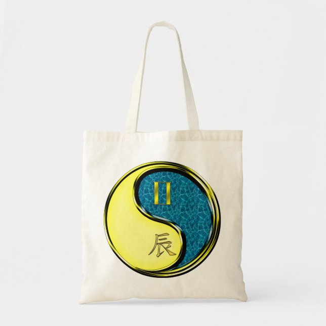 Bolsa Tote Gemini & Water Dragon (Frente)
