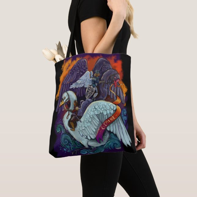 Bolsa Tote Gemini~zodiac (Close Up)