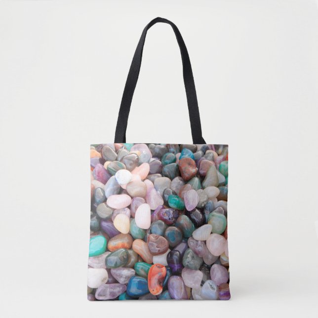 Bolsa Tote Gemstone geology mineral caro (Frente)