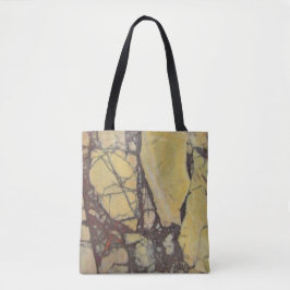 Bolsa Tote Gemstone Red Yellow Agate Foto Mineral Polida