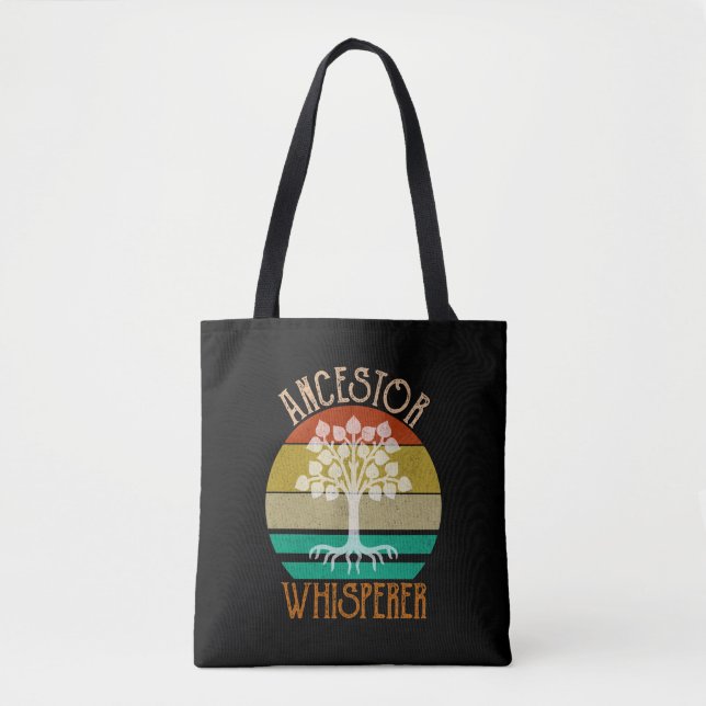 Bolsa Tote Genealogia dos Whisperers Ancestrais (Frente)