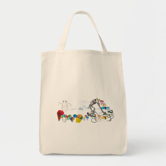 Bolsa Tote Génese de Snowcone (Frente)