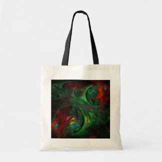 Bolsa Tote Gênesis Bag de Arte Abstrato Verde
