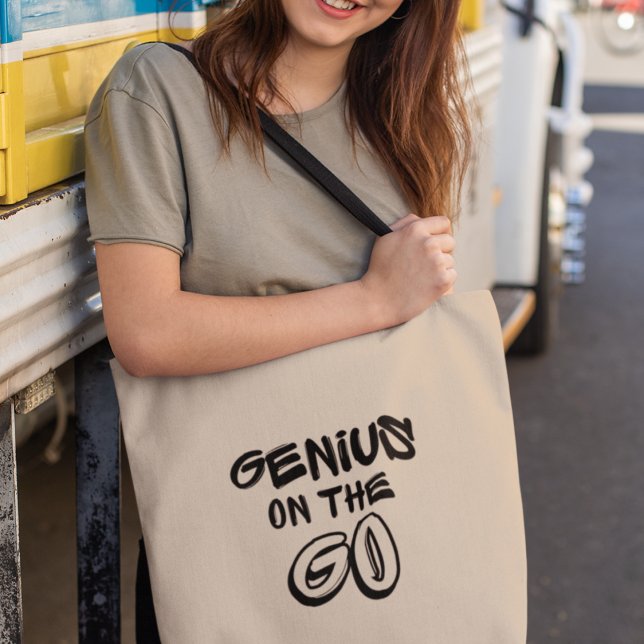 Bolsa Tote Gênio do Pós-Graduação (Make it yours now and embrace your inner genius!)