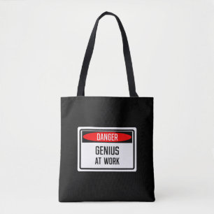 Bolsa Tote Genoma Perigo No Sinal De Trabalho