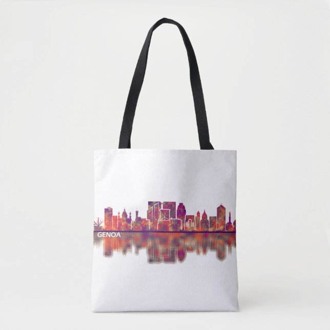 Bolsa Tote Génova Skyline (Frente)