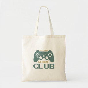 Bolsa Tote Genre de Ação Club-Gaming-Jogo-Jogo-Engraçado
