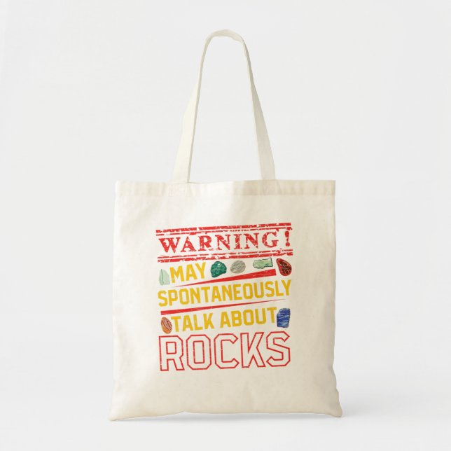 Bolsa Tote Geólogo Rockhound Geology Premium (Frente)