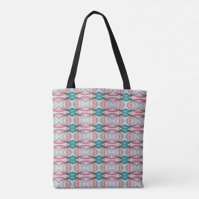 Bolsa Tote Geometria do Pastel (Verso)
