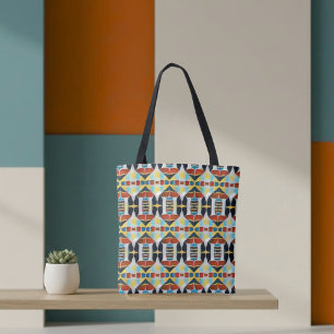 Bolsa Tote Geometria Tribal do Deserto