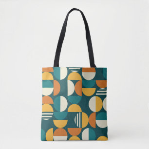 Bolsa Tote Geométrico do século do médio: Design minimalista 