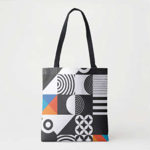 Bolsa Tote Geométrico moderno em estilo escandinavo