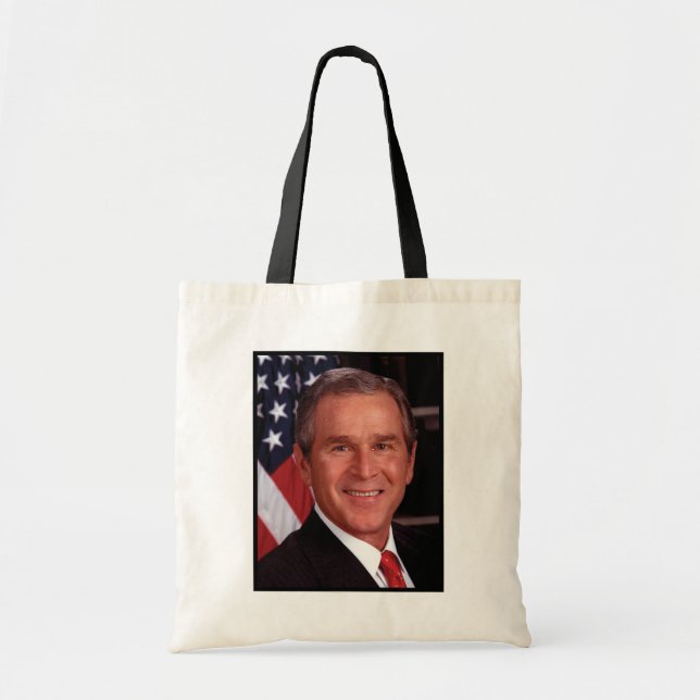 Bolsa Tote George Bush 43º Presidente americano Foto (Frente)