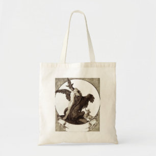 Bolsa Tote George Salvando uma donzela de um Dragão