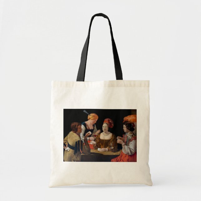 Bolsa Tote Georges de la Tour - Bate com Ás de Ouros (Frente)