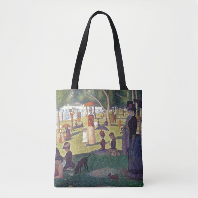 Bolsa Tote Georges Pierre Seurat | domingo à tarde no é (Frente)