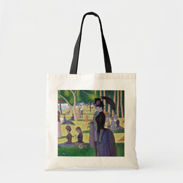 Bolsa Tote Georges Seurat - Domingo em La Grande Jatte (Frente)