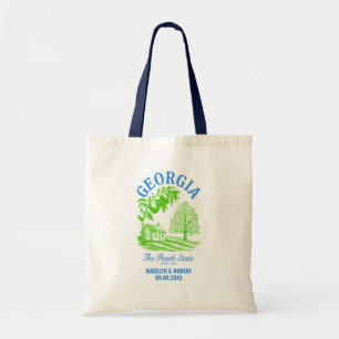 Bolsa Tote Georgia Wedding Dif Bridesmaid, Convidados
