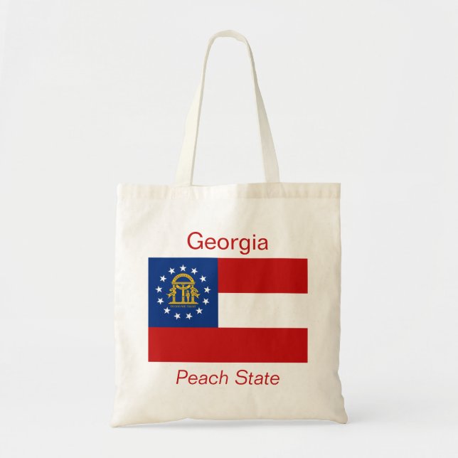 Bolsa Tote Georgiano Flag Bag (Frente)
