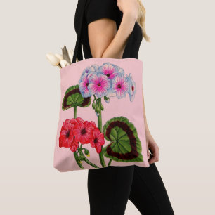 Bolsa Tote gerânio