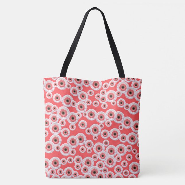 Bolsa Tote Gerber Daisies (Verso)