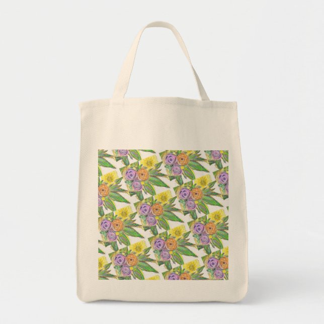Bolsa Tote Gerberas Daisy (Frente)