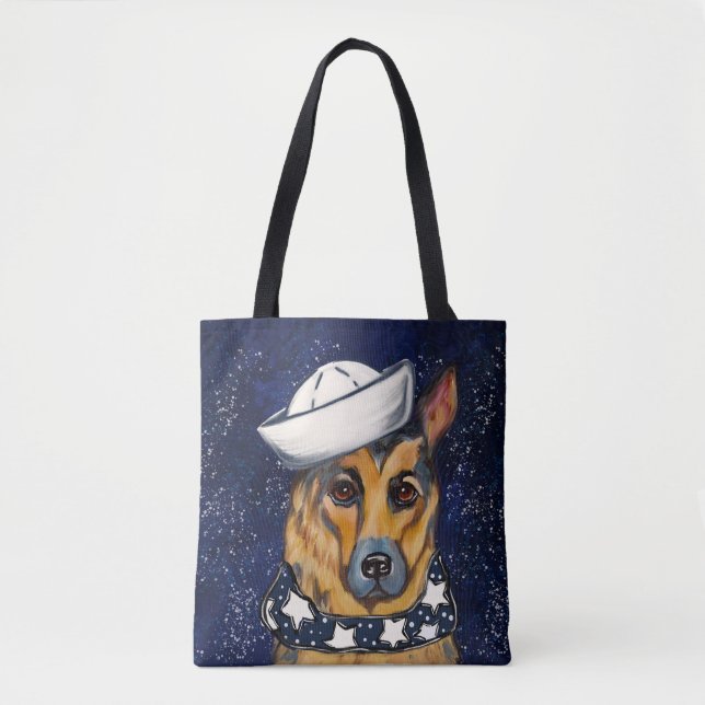 Bolsa Tote German shepherd (Frente)