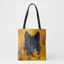 Bolsa Tote German shepherd de Cão Negro