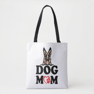 Bolsa Tote German shepherd - German shepherd Cachorro Mãe