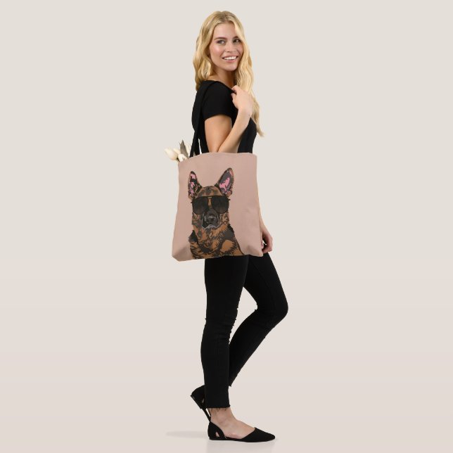 Bolsa Tote German shepherd Legal para German shepherd (No(a) Modelo)
