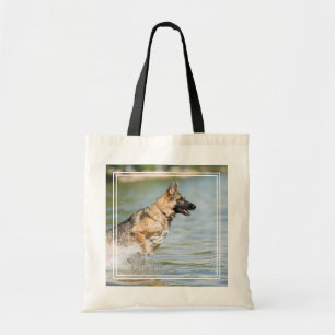 Bolsa Tote German shepherd Salta Em Água