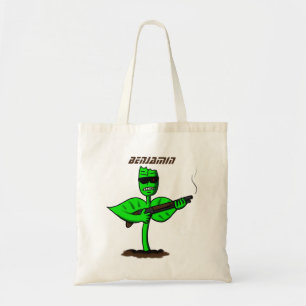 Bolsa Tote Germinador cyborg planta desenhos engraçados