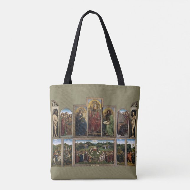 Bolsa Tote Ghent Altarpart, Van Eyck Brothers (Verso)