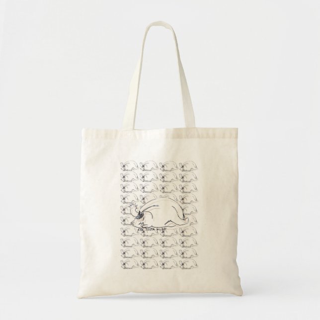 Bolsa Tote Ghibli denominou "o gato irritado " (Frente)