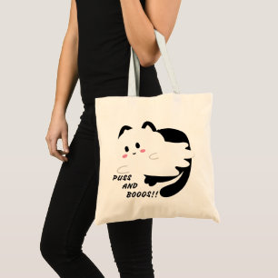 Bolsa Tote Ghost Black Cat Boo
