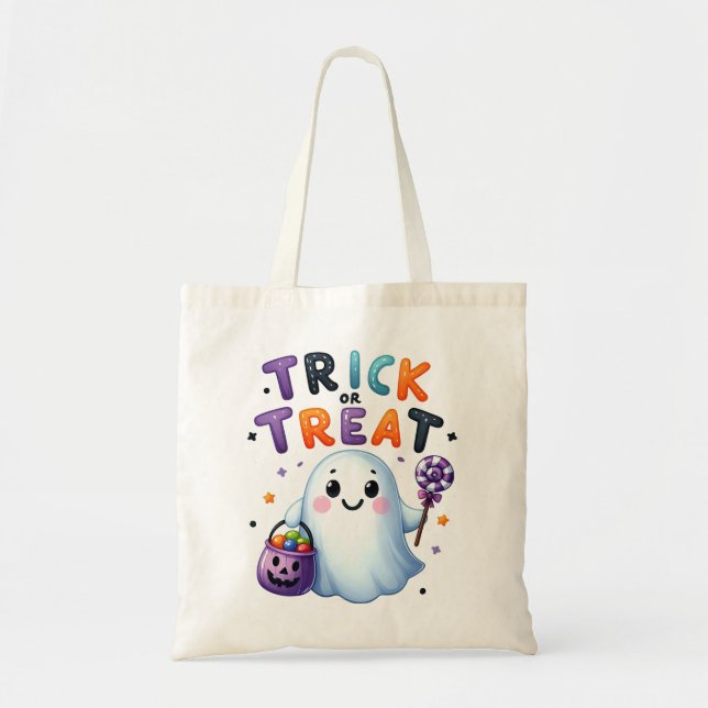 Bolsa Tote Ghost ou barra de tratamento (Frente)