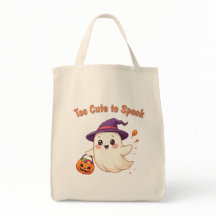 Ghost Tot Bag "Muito bonito para "Spook"