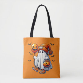 Bolsa Tote Ghost Trick One Treat Halloween