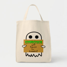 Bolsa Tote Ghost Trick ou Treine Bag sem-abrigo