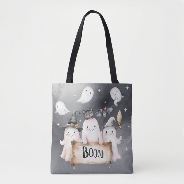 Bolsa Tote Ghosts Cód. d. d. Cód. d. (Frente)