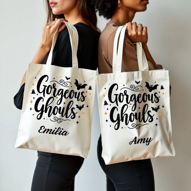 Bolsa Tote Ghouls Ghouls Halloween Bag Elegante Para Amigos (Criador carregado)