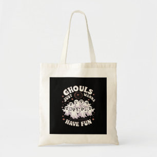 Bolsa Tote Ghouls Só Quer Divertir-Se Com Design Básico