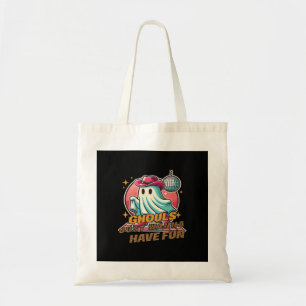 Bolsa Tote Ghouls Só Quer Divertir-Se Com Design De Disco Par