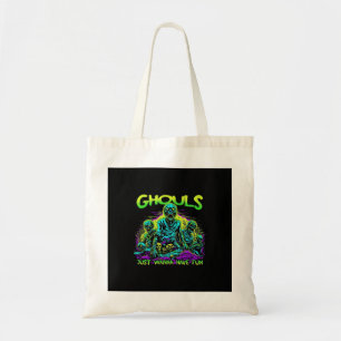 Bolsa Tote Ghouls Só Quer Divertir-Se - Desenho De Lã Hallowe